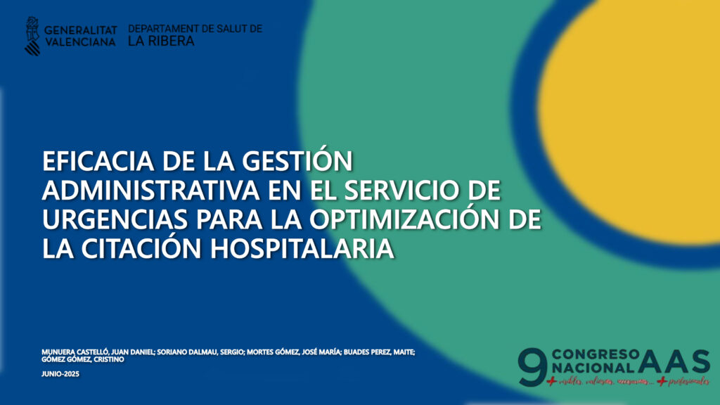efectividad de la gesti&Oacute;n administrativa en urgencias para la o